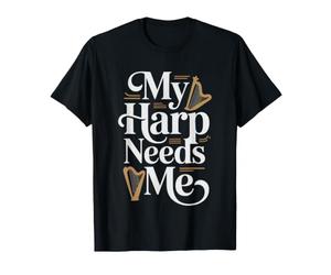 Harpiste Pratique Harpe Musicien Orchestre T-Shirt