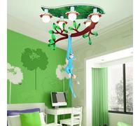 Harpochten E27 Plafonnier Lustre Moderne For Enfants En Forme De Singe Garçon Fille Bébé Lampes De Pépinière For Enfants Plafond Chambre De Bébé Salon Chambre Lampe Lumières De Chambre Lustre
