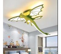 Harpochten Plafonnier LED Plafond Chambre D'enfant Moderne Dimmable Avec Télécommande Design Dinosaure 3000K ~ 6000K Chambre De Bébé Suspension Chambre Cuisine Salle À Manger Éclairage De Plafond (Co