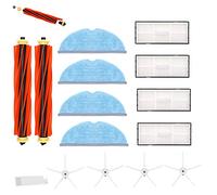 HARPRA Lot de 6 filtres de rechange pour balai serpillère Robo*Rock T7 T7S