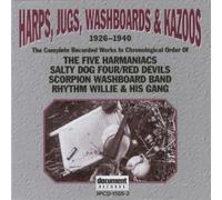 Harps Jugs Washboards & Kazoos 1926-1940 by Document