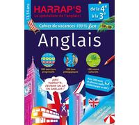 HARRAP's Cahier de vacances De la 4e à la 3e - Collectif - Harrap's - broché - Scolaire / Universitaire