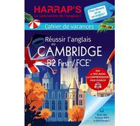 Harrap's Cahier de vacances spécial Cambridge - Jonah Wilson - Harrap's - broché - Méthode de langue