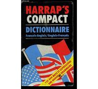 Harrap's compact dictionnaire: Anglais-français, français-anglais