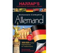 Harrap's dictionnaire compact allemand - Collectif - Harrap's - broché - Dictionnaire et encyclopédie