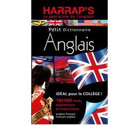 Harrap's Dictionnaire petit anglais