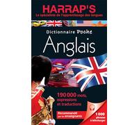 Harrap's Dictionnaire Poche Anglais