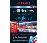 Harrap's Difficultés de la langue anglaise Edition bilingue français-anglais - Collectif - Harrap's - broché - Méthode de langue