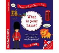 Harrap's I learn english : what's your name ? - Annie Sussel - Harrap's - Livre CD - Scolaire / Universitaire CD