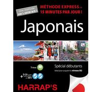 Harrap's méthode express japonais - 2 CD + livre Coffret avec 2 CD audio - Collectif - Harrap's - broché - Méthode de langue