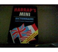 Harrap's Mini - English-French Dictionary, Dictionnaire Français-Anglais