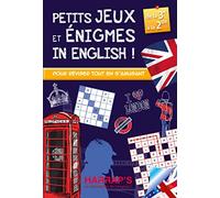 Harrap'S Petits Jeux et Petites Enigmes 100 % British 3-2 - Cahier de vacances