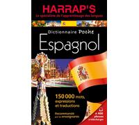 Harraps poche espagnol Edition 2014 - Collectif - Harrap's - Poche - Dictionnaire et encyclopédie