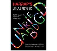 Harrap's Unabridged Anglais-Français/Français-Anglais Coffret Tome 1 et Tome 2 - Collectif - Harrap's - cartonné - Dictionnaire et encyclopédie