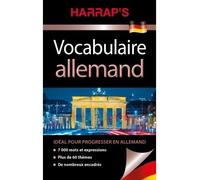 Harrap's vocabulaire Allemand - Collectif - Harrap's - broché - Scolaire / Universitaire