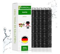 harren24 Pastilles de test (Rapid) Chlore libre DPD1, Oxygène actif DPD4, valeur du pH Phenol Red, Testeur d'eau de piscine 50x 100x 250x 500x (DPD4 / 500 Pastilles)