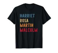 Harriet Rosa Martin Malcolm | Leaders de l'histoire des Noirs T-Shirt