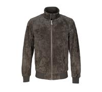 Harrington Blouson en daim tabac