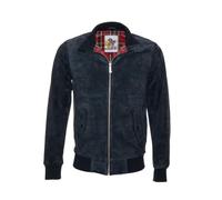 Harrington Blouson en daim tabac