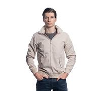 Harrington - BLOUSON EN RIPSTOP RECYCLÉ - HOMME - Blouson court - Coupe ajustée - Coupe-vent et Déperlant - 65% polyester RECYCLÉ, 35% coton - BEIGE - XXL