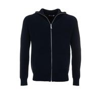 Harrington - GILET CAMIONNEUR EN COTON ET LAINE - HOMME - pull - BLEU_MARINE - XXL