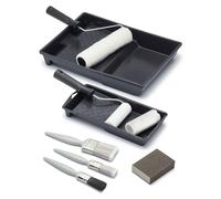 Harris 11 Pièce Décoration Set Rouleau & Peinture Pinceau Brillant Émulsion