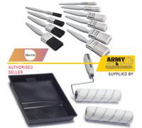 Harris 22.9cm Rouleau Peinture Set Complet Kit Décoration & Troie Pinceaux 14