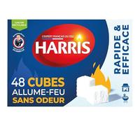 HARRIS Cubes allume-feu sans odeur 48 cubes