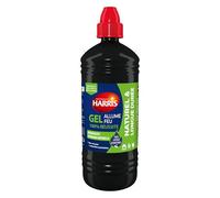 HARRIS Gel Allume-Feu, 850ml | Texture gel facile à allumer, bec verseur précis et sécurisé, convient aux fondues, combustion jusqu'à 45 minutes