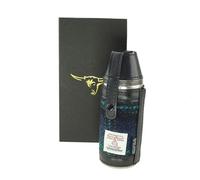 Harris HF3500-COL119 Gourde de chasse en tweed Bleu/turquoise