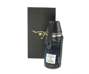 Harris HF3500-COL119 Gourde de chasse en tweed Bleu/turquoise