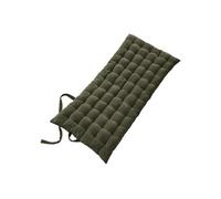 HARRIS - Matelas de Sol 60x120cm Velours de Coton Capitonné Coloris Thym - ACTOME