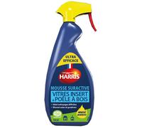HARRIS Mousse suractive nettoyante pour Vitres insert &amp Poêle à bois ECOCERT 750ml