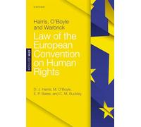 Harris, O'Boyle & Warbrick – Droit de la Convention européenne des droits de l'homme