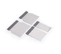 Harris Seriously Good Continental Lot de 4 couteaux de remplissage 102064328, 2,5 x 5,1 cm, 2,5 x 7,6 cm, 1 x 10,2 cm, 2,5 x 12,7 cm