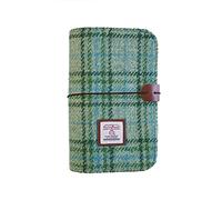 Harris Tweed Classeur de planification à 6 anneaux en tissu de laine, rechargeable, papier de rechange et inserts de planificateur, journaux d'écriture