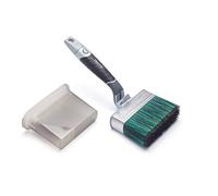 Harris Ultimate Shed & Fence Pinceau à Peinture col de Cygne pour extérieur 120 mm