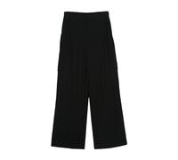 Harris Wharf London, Femme, Pantalons, Noir, Taille: 38 FR Cargo Wide Pantalons