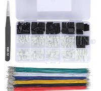 Harrisen Kit de connecteurs GH 1,25 mm vers Dupont 2,54 mm JST | Options 2/3/4/5/6/7/8/9/10/12 broches, câble 28 AWG, pour Pixhawk 6C, pour Pixhawk 6X