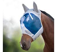 Harrison Howard CareMaster Masque Anti-Mouches Protection Anti-UV avec Oreilles Bleu hawaïen Pur-Sang (M)