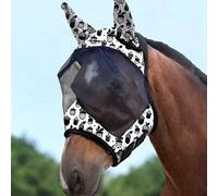 Harrison Howard CareMaster Masque Anti-Mouches Standard avec Oreilles Protection UV pour cônes de pin pour Chevaux (M)