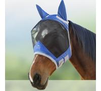 Harrison Howard CareMaster Pro Masque Anti-Mouches Lumineux en Maille Fine Anti-UV avec Rembourrage en Polaire Aigue-Marine Taille M COB