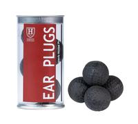 Harrison Howard EaseFit Lot de 4 bouchons d'oreille en mousse pour cheval Noir 3 cm