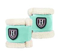 Harrison Howard Essential Premium Cheval Pastern Wraps avec doublure en polaire berbère Vendu par paire Menthe