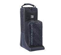 Harrison Howard Grand sac de rangement pour bottes d'équitation, sac de voyage pour ranger casque, fouet de cheval, noir, Moderne