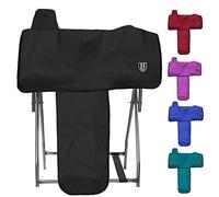 Harrison Howard Housse de protection 600 deniers résistante aux éclaboussures contre les rayures, la lumière directe du soleil et la poussière et les débris. Garde la selle en parfait état, noir