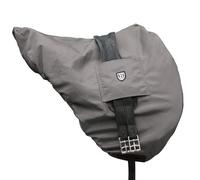 Harrison Howard Housse de selle de dressage imperméable et respirante avec doublure en polaire durable pour selle de dressage Gris