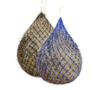 Harrison Howard Lot de 2 filets à foin à alimentation lente pour cheval Bleu et noir