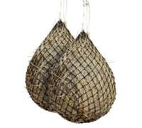 Harrison Howard Lot de 2 filets à foin à alimentation lente pour chevaux Noir