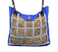 Harrison Howard Sac à foin durable de qualité supérieure pour cheval - Étanche - 600 D - Grande capacité - Bleu